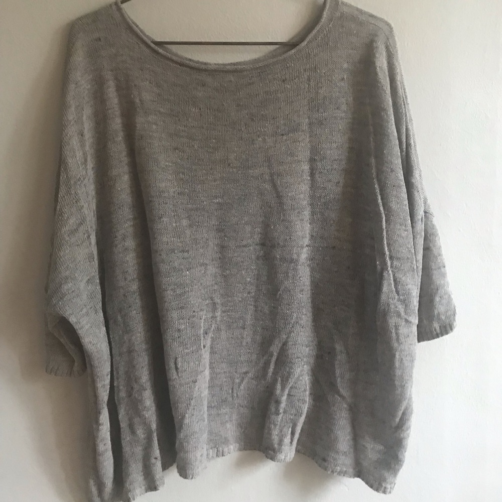Eileen Fisher Short Sleeved Sweater